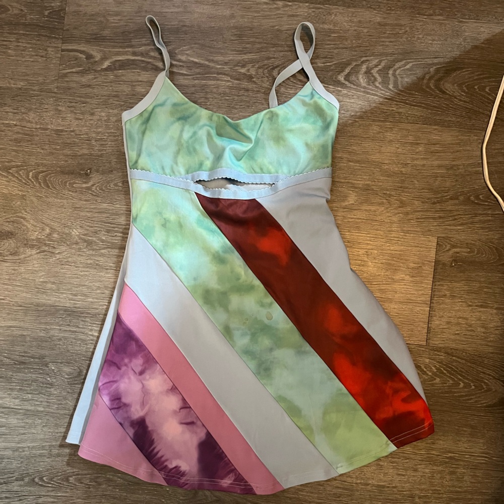 Cider Multicolor Striped Dress